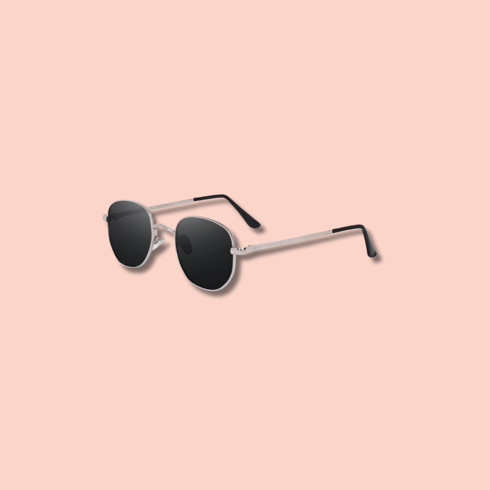 Silver Metal Frame Sunglasses