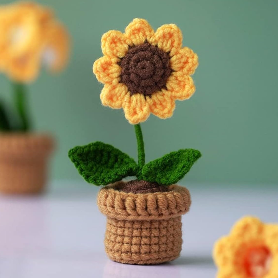 Crochet Sunflower