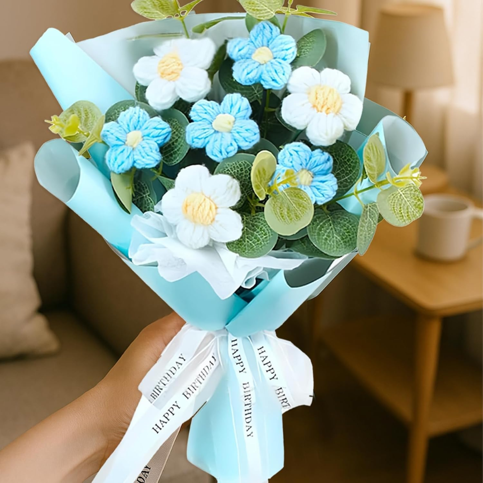 Crochet Flower Bouquet